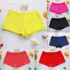 Men's Swim Trunks & Women's Plus Size Anti-Exposure Swimwear (Boxer Swim Trunks & Bikini Leggings) Size M/Yellow 3ea