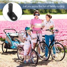 Bigxin 1 x Bicycle Trailer Coupler, Towing Hitch Bicycle Trailer Hook Connector Coupler Towing Hitch for Children's Trailer Pet Trailer Dog Trailer Bicycle Trailer