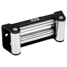 Noryb Heavy Duty 4 Way Roller Fairlead Hawse Cable Winch Off Road 4x4 ATV Recovery (3000lbs)