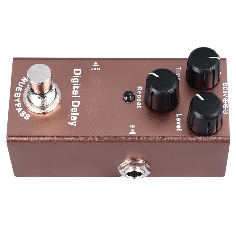 Electric Guitar Effect Pedal Single Type Accurate Adjustment Aluminum Alloy