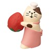 Deco Corporation Concombre Strawberry Carrying Cat Size: Approx. W4 D2.3