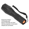 Small LED Flashlight Single Mode Retractable Focusing Waterproof Green Light