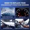 391802B000 Engine Crankshaft Position Sensor Compatible with 2012-2019 Hyundai Accent