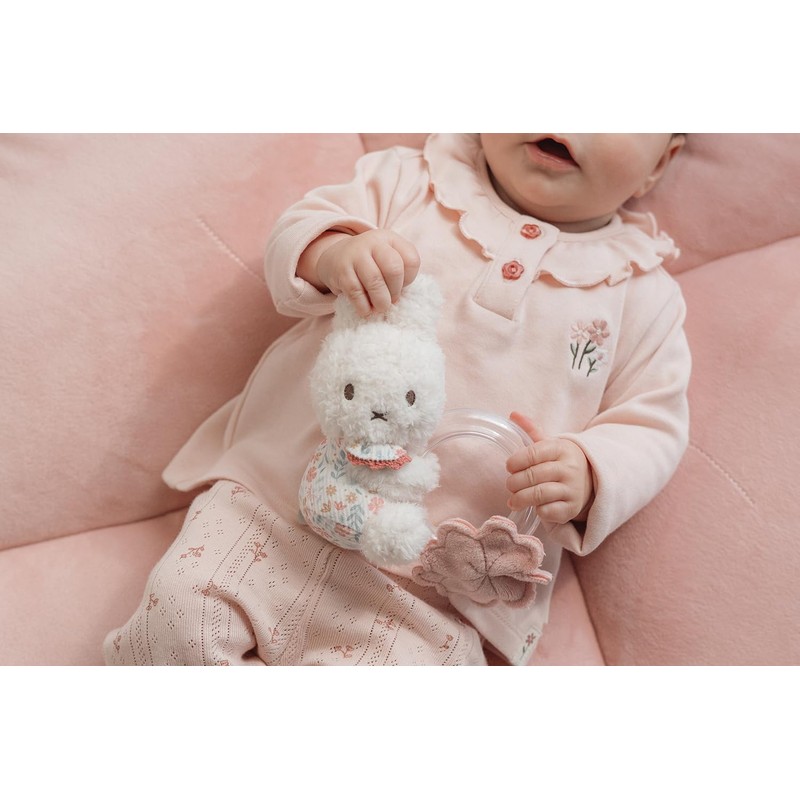 [Dadway] [Miffy x Little Dutch] Ring Rattle Lucky Blossom F