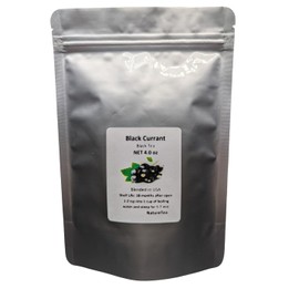 Black Currant Black Tea - Loose Black Tea Blend from 100% Nature (8 oz)