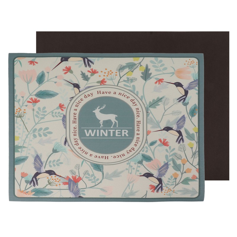 Coffee Maker Mat Absorbent Spill Proof Waterproof Scratch Resistance Coffee