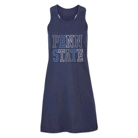 Boxercraft Women's Standard Penn State Caydn Tank Dress, Navy, Double Extra Large