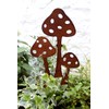 LB H&F Lilienburg Garden Stake, Rusted Metal