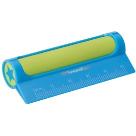 Swordfish ‘LineOut Mini Ruler Eraser’ with 5 cm Ruler [Pack of 1] PVC and Phthalate Free Eraser – Pink/Purple or Blue/Green [40371]