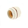 Leviton Medium Base, Two-Piece, Keyless, Incandescent, Unglazed Porcelain Lampholder, Ring-Type,