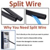 MOCNT Split Loom Wire Auto Split Loom Tubing Wire Conduit