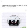 Wall Mounted Pot Lid Rack Cutting Board Pan Lid Organizer