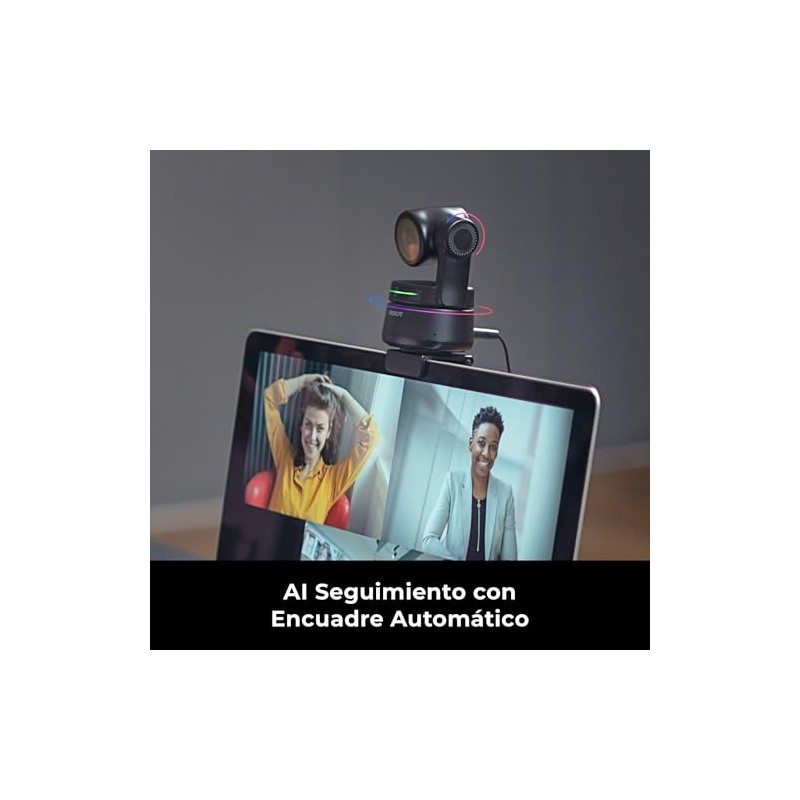 OBSBOT Tiny Webcam 1080P PTZ, AI-Powered Tracking & Auto Focus,