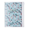 MARK'S 2024/2025 Taschenkalender A6 vertikal, Flower Pattern // Turquoise: Von