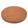 Wooden Round Tea Cup Tray Coffee Plates Holder Serving Tray