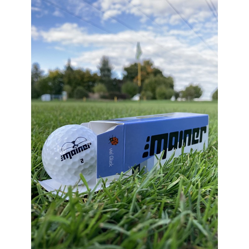 Emainer emoG Golfball, softe Golfbälle mit maximaler Reichweite, Dieser Ball