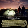 Pack of 4 4 m Reflective Guy Ropes Rope with