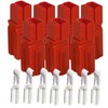15 Amp Anderson Connectors, PP15 to 45, Red, w/16-20 AWG