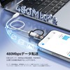 Lightning Type C Converter 2-Piece Set 60W 3A Fast Charging,
