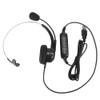 Headset Mono Ear USB Headphone Earpiece Computer Notebook Earphone for