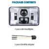 4x6 Inch LED Headlights Rectangular Light DOT Approved High/Low Beam