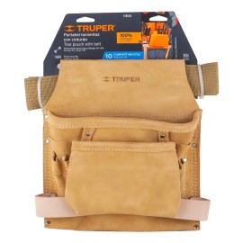 Porta Herramientas Cinturon 10 Comp. Truper POHE-10C