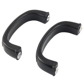 Sourcingmap 2 Pcs Replacement Skillet Stockpot Lid Cover Handle Black