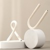 Soft, deformable, flexible aluminum stand, portable, simple and multi-purpose hanging hook Beige 4ea