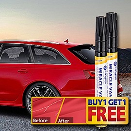 Car Scratch Repair Pen | Fills Scratch Marks and Seals Them | Protects from Corrosion | Can Be Used on any Vehicle and any Colour | Easylife Lifestyle Solutions | Pack of 2