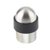 Door Stop Floor Mounted Concealed Fixing Dome Top Satin Stainless