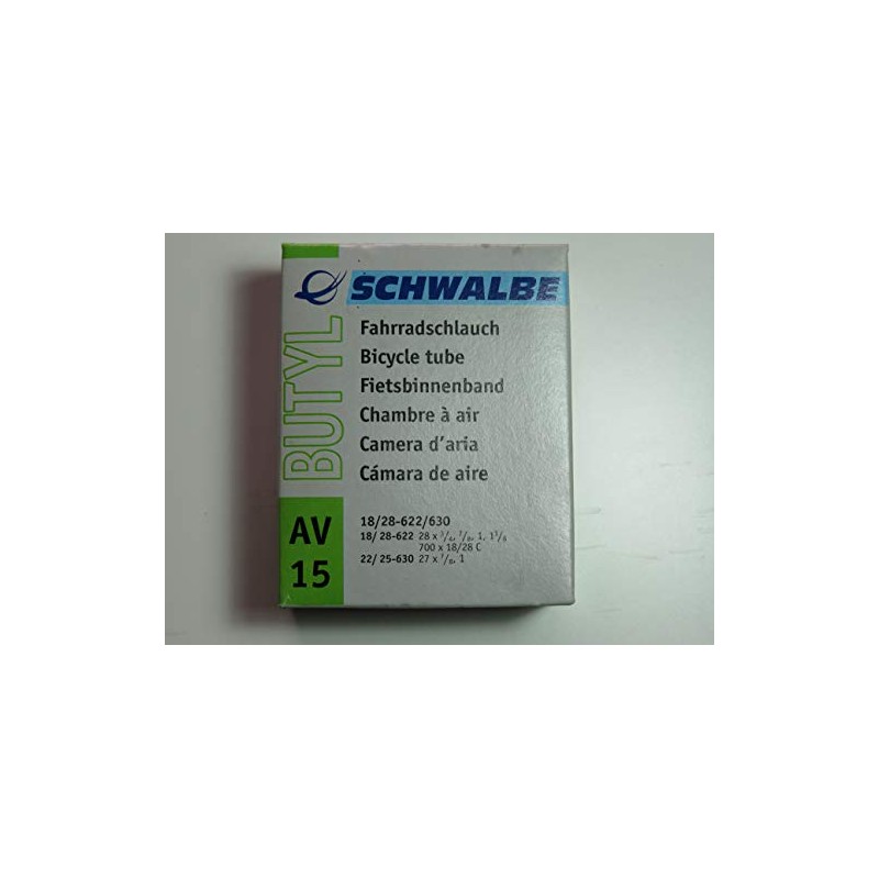 Schwalbe AV15 700c x 18/28 Inner Tube: 40mm Schrader Valve