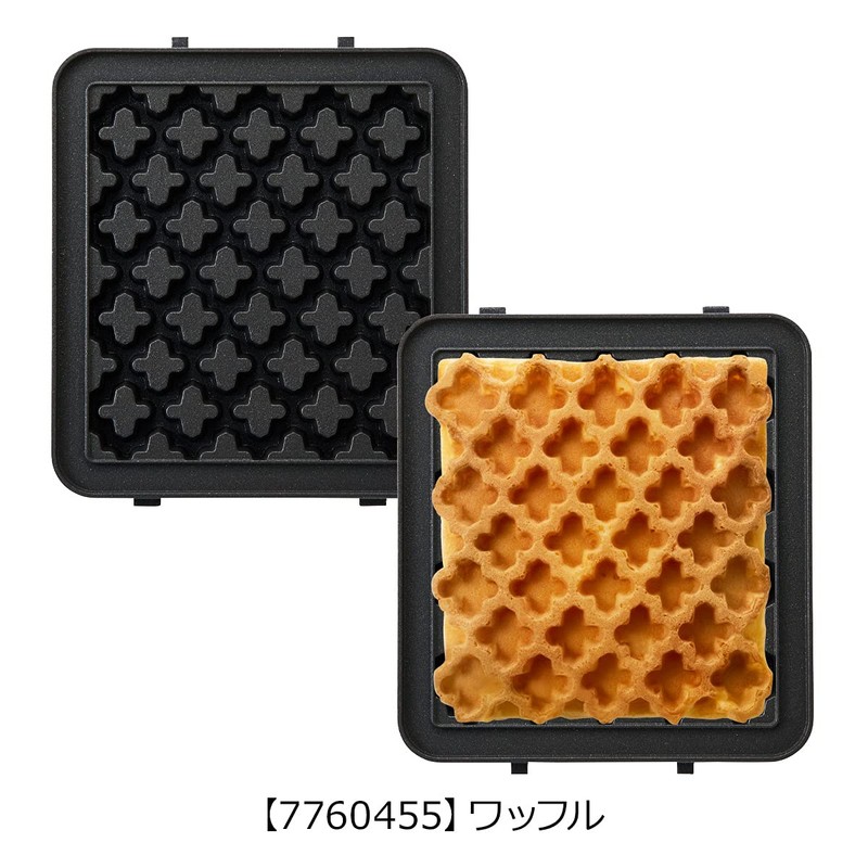 Bruno BOE043-WAFFLE Hot Sand Maker Bake Up To Ear Electric