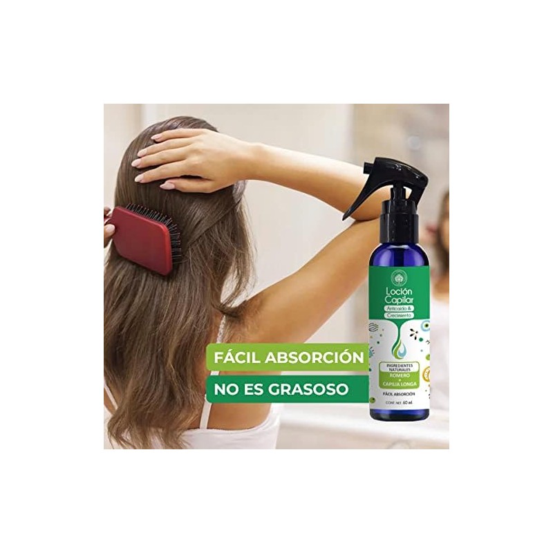 Árbora Loción Capilar anticaída romero y tea tree estimula crecimiento