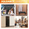 YADUFA Folding Hand Truck Collapsible Crate Set, No Assembly Required