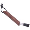 Coffee Grinder Cleaning Brush Curved Wood Handle Brush for Home