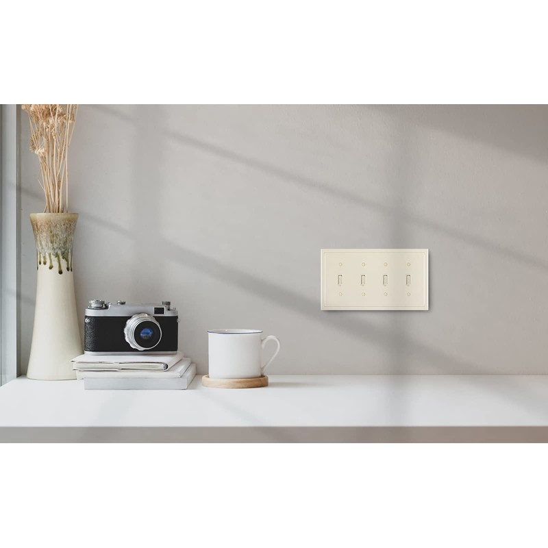 Henne Bery Modern Edge Decorative Wall Plate Switch Plate Outlet