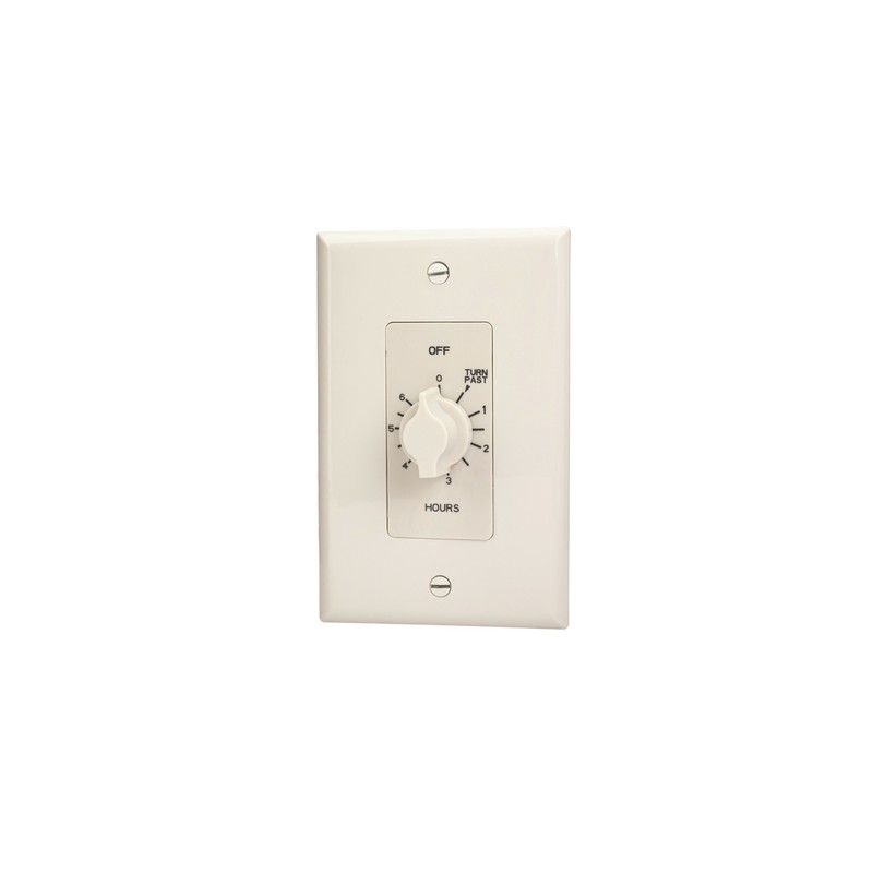 nsi INDUSTRIES TORK A506HW Spring-Wound In-Wall Twist Timer , 6-Hour