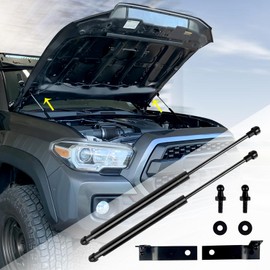 2Pcs Front Hood Lift Supports for Toyota Tacoma 2016 2017 2018 2019 2020 2021 2022 2023 N300P OEM Replacement Bonnet Hydraulic Gas Powered Hood Lift Shocks Bar Springs Props Support Assist Kits