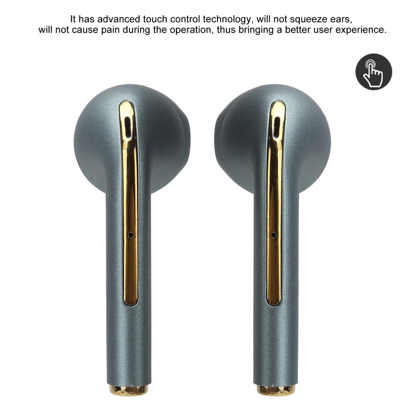 J18 True Wireless Bluetooth Earphones Stereo Headset Handsfree Waterproof EarbudsGreen