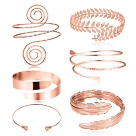 Arm Cuff for Women Upper Arm Cuff Jewelry Gold Bangles Bracelet Summer Beach Essentials Gifts