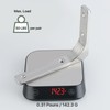 SAYAYO Wall Shelf Bracket 6 x 5 Inch, Stainless Steel