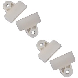 YehVeh 4 Pack Window Door Glass Channel Clips Replacement Car Window Door Regulator Holder Sash Clips Pivot Bracket for Toyota Tacoma Previa RV4 Pick Up Paseo Honda Accord Civic