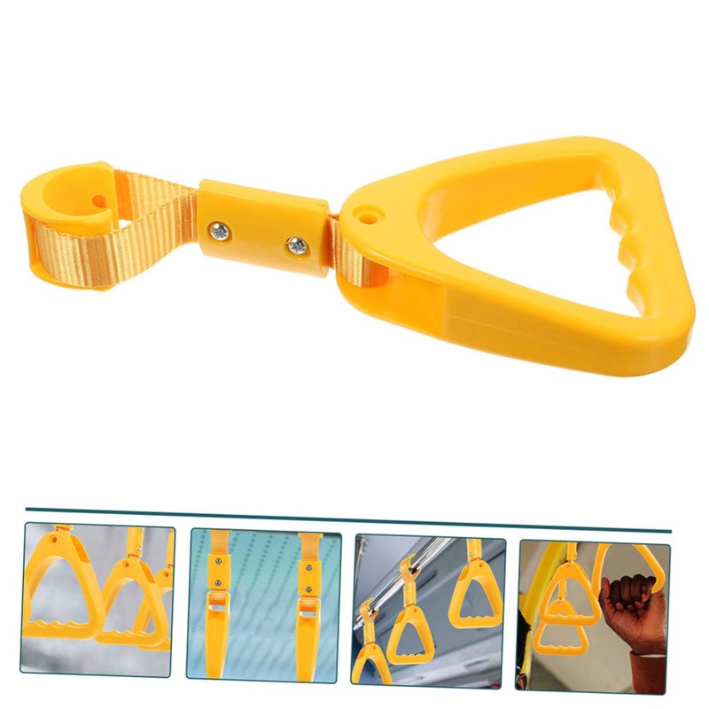 ibasenice 2pcs Bus Handle Disability Hand Hook Bus Hand Straps