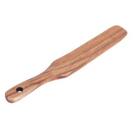 Teak Cream Spatula, Spurtle Wooden Cooking for Household Kitchen Utensil Dabla Spatula Cooking Utensils NonStick Wooden