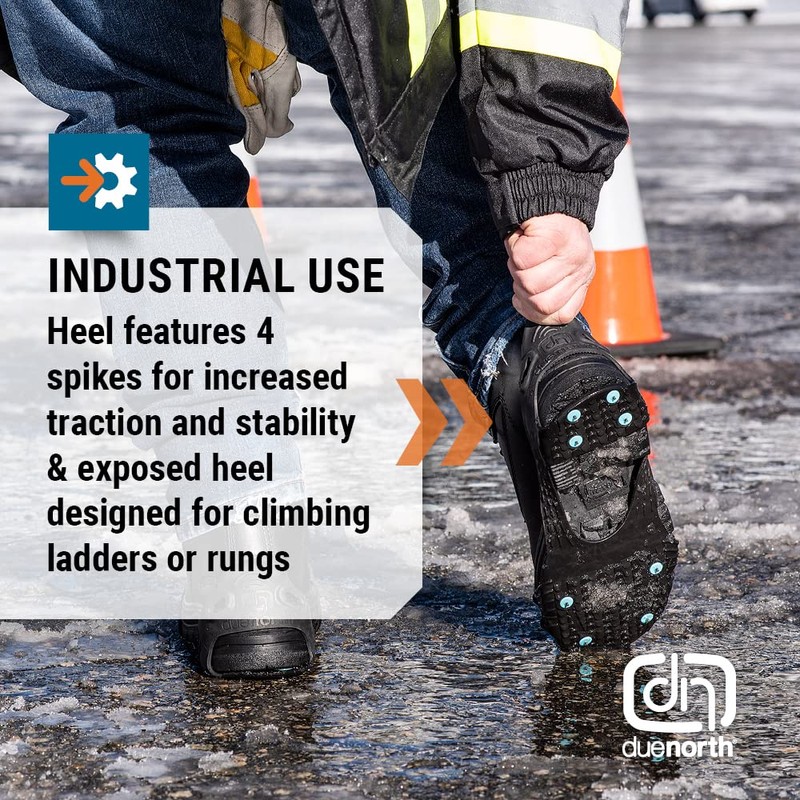Due North All Purpose Industrial Ice Cleats - 16 Replaceable