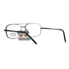 SA106 Rectangular Metal Frame Multi 3 Focus Progressive Reading Glasses