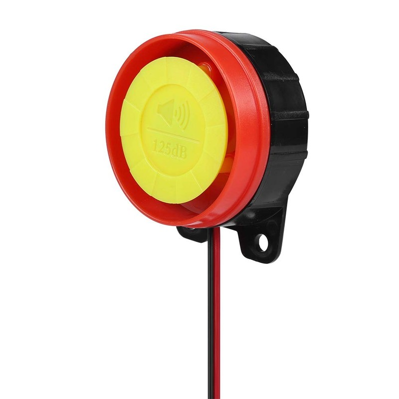 Taidda Security Alarm System Remote Control, 125Db 12V Motorcycle Anti-theft