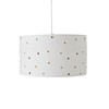 VERTBAUDET Beige / Multi Coloured Polka Dot Embroidered Pendant Light