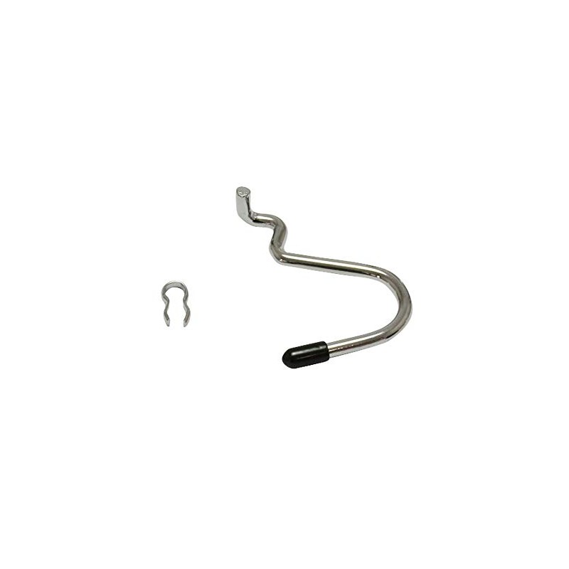 Hikari PBUF41 U-Shaped Hook for Punching Board, Black, 4 Pieces