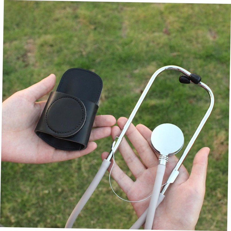 ABOOFAN 2pcs Stethoscope Holder for Doctors Protector with Sturdy Clip